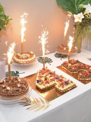 2 x Number ou Letter Cake