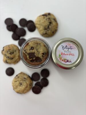 Moelleux brookies (morceaux de cookies)