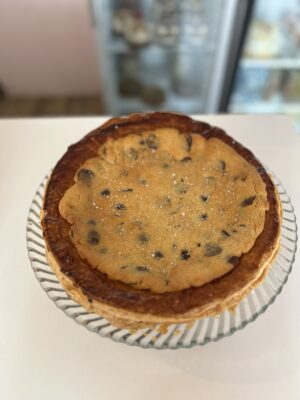 Galette Cookies Chocolat Noir, Fleur de Sel & Frangipane Chocolat 8 parts