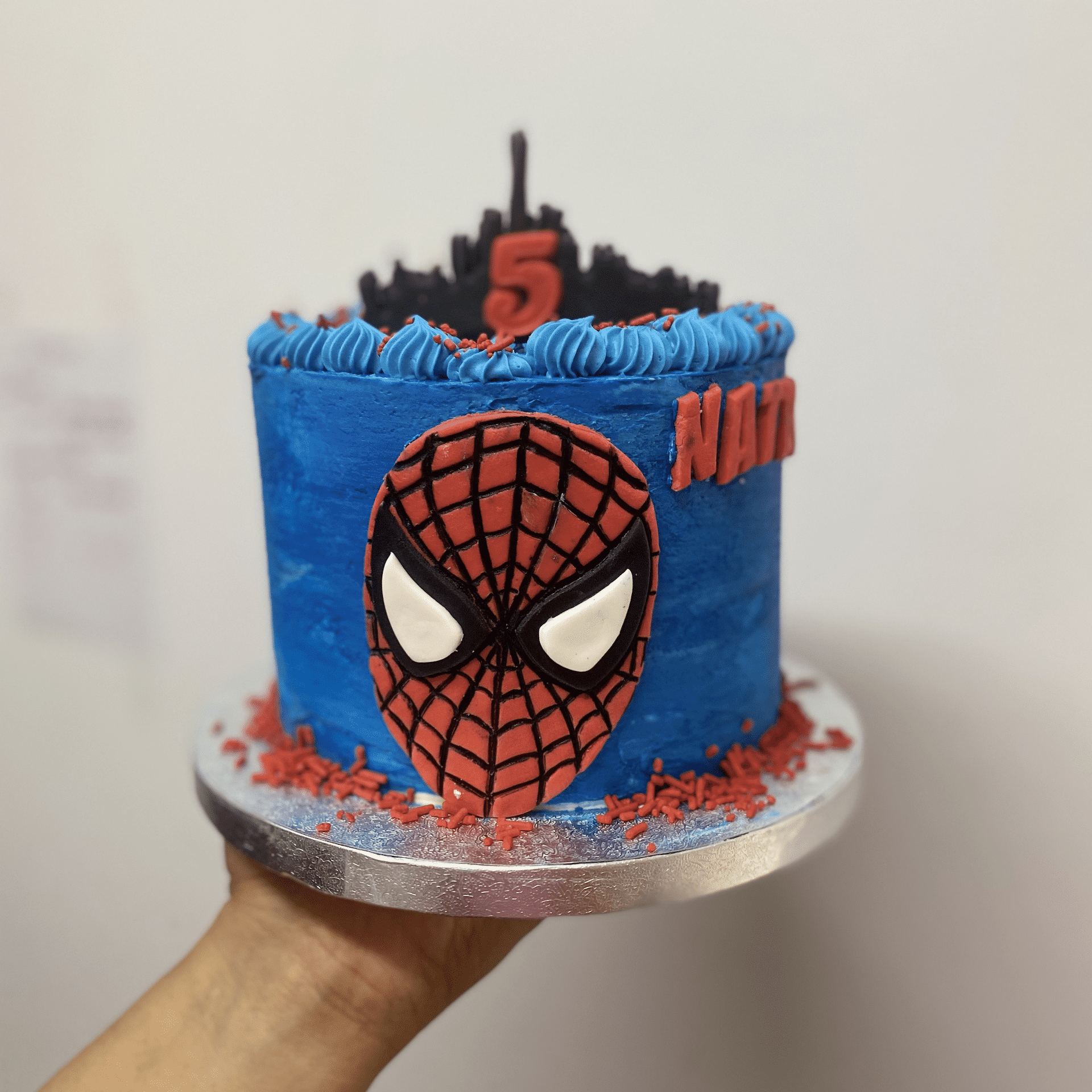 Gâteau d'anniversaire Spiderman