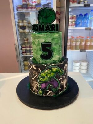 Gâteau Hulk